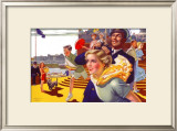 Bridlington: Its Quicker by Rail 1923-1947 Framed Giclee Print by Greenup 