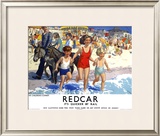 Redcar Framed Giclee Print by E Oakdale