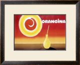 Orangina Soda Framed Giclee Print