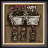 Fleurs Roses Posters by Myriam Berthoud