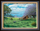 Ulupalakua Upcountry Framed Giclee Print by Hans Olson