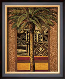 African Evening II Print by Andre Mazo