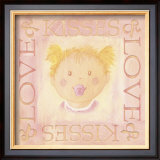 Love and Kisses Prints by Alba Galan