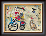 Bicycle Built for Two Prints by Barbara Olsen