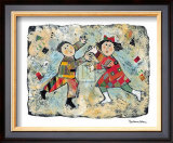 Skating on the Square Prints by Barbara Olsen