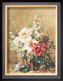 Peonies Posters by Francois Rivoire