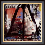 New York Ferry Print by Vincent Gachaga