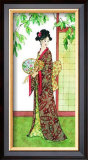Lady with a Fan Posters by Carolyn Shores-Wright