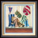Marine, Bottes I Prints by Laurence David