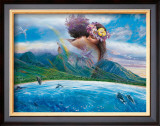 Held in the Arms Framed Giclee Print by Steve Sundram