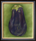 Eggplant Prints by Jennifer Goldberger
