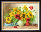 Sonnenblumen Posters by E. Kruger