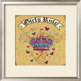 Girls Rule Posters by Louise Carey