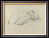 Study for Karen at Rest Poster por Francine Van Hove