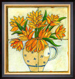 Jarras con Flores I Posters by V. Alber