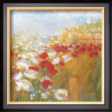 Poppies and Larkspur II Prints by Carol Rowan Poppies and Larkspur II Prints by Carol Rowan