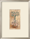 Pink Ophelia Topiary Poster by Linda Hanly