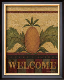 Welcome Pineapple Prints by Warren Kimble