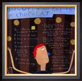 Biscuits aux Pepites Prints by Céline Malépart