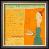 Gateau Salade de Fruits Poster by Céline Malépart