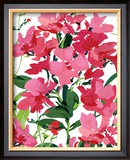 Pink Border Beauty Prints by Martha Collins