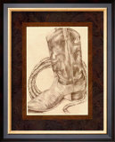 Sepia Boots I Posters by Jennifer Goldberger