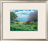 Ulupalakua Upcountry Framed Giclee Print by Hans Olson