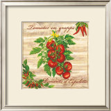 Tomates en Grappe Prints by Noel Romero