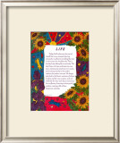 Life Poster by Laura Stamps