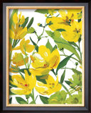 Yellow Border Beauty Posters by Martha Collins