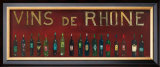 Vins de Rhone Posters by Taddio 