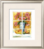 Pink Daisies at the Window Posters by Sonia P.