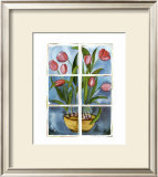 Tulips at the Window Art by Sonia P.