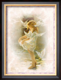 Winged Aureole Art by Bessie Pease Gutmann