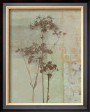 Silver Foliage II Art by Ella K.