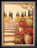 Scala San Martino Posters by Mauro Cellini