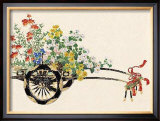 Autumn Flower Cart Poster by Takeshita 
