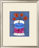 Flowers in Jeans II Posters by J. Clark