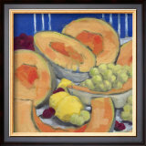 Cantaloupe Sisters II Prints by Silvia Rutledge