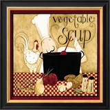 Kitchen Favorites: Vegetable Soup Prints by Dan Dipaolo