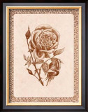 Sepia Rose I Art by Samuel Kay