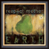 Respect Mother Earth Póster por Wani Pasion Respect Mother Earth Póster por Wani Pasion