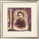 Geisha Print by Gwenaëlle Trolez