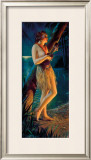 Ukulele Wahine Framed Giclee Print by Gene Pressler