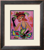 Pink Rosita Prints by B. Ingrid