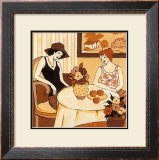 Five O'Clock Rumours Print by A. Boodro