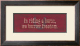 Borrow Freedom Posters by Stephanie Marrott