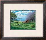 Ulupalakua Upcountry Framed Giclee Print by Hans Olson