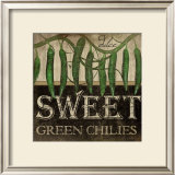 Sweet Green Chilies Posters by Jennifer Pugh