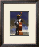 Double Bass Player, Cuba Posters by Angelo Cavalli